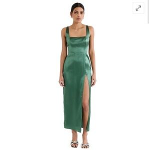 Reformation Solay Silk Dress